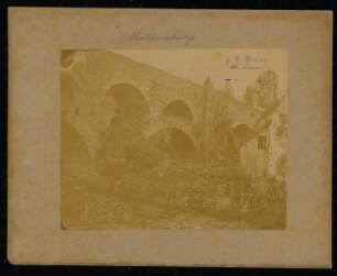 Doppelbrücke (Tauberbrücke), Rothenburg/Tauber: Ansicht