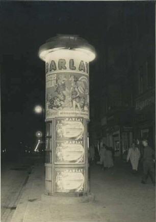 Circus Barlay - Großflächenwerbung, ohne Ortsangabe, 1950-1953