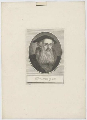 Bildnis des Heinrich Bullinger