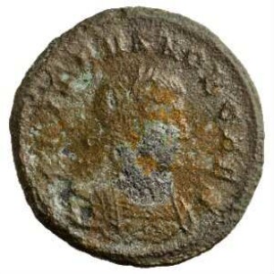 Münze, Follis, Aes 3, 320 - 321 n. Chr.