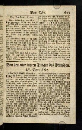 635-646, Herr Jesu Christ! ich weiß etc.; ...