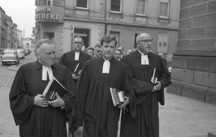 Ordination des Pfarrkandidaten Walter Steinbach in der Johannniskirche.