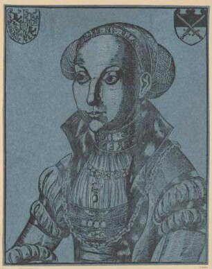 Bildnis Sibylla von Cleve, Kurfürstin von Sachsen