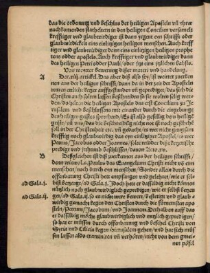 Von weytter bewerung dißer materi und handelung.
