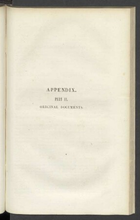 Appendix. Part II. Original documents