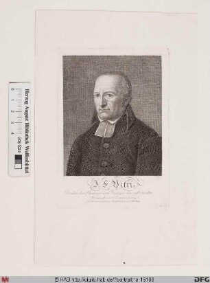 Bildnis Johann Friedrich Petri