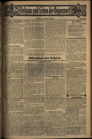 Dritte Ausgabe vom Sonntag, den 09. November 1930.