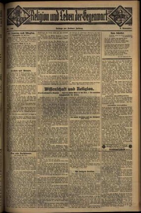 Dritte Ausgabe vom Sonntag, den 09. November 1930.