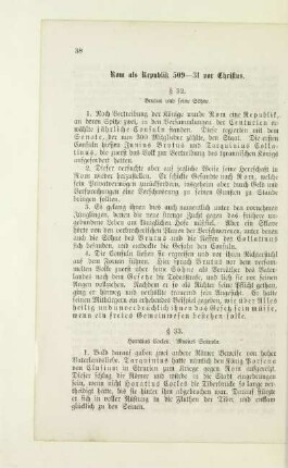 Rom als Republik 509 - 31 vor Christus