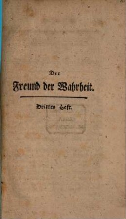 Der Freund der Wahrheit. 3. 1782