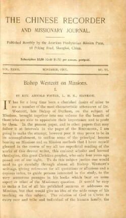No. 11. November, 1905