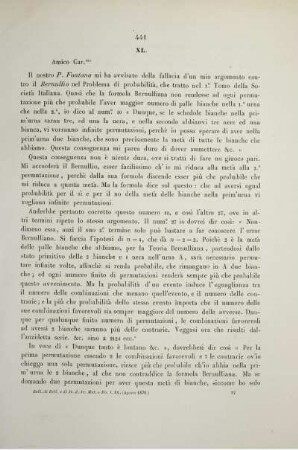 Lettere inedite di Gianfrancesco Malfatti (Fine).