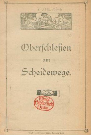 Oberschlesien am Scheidewege
