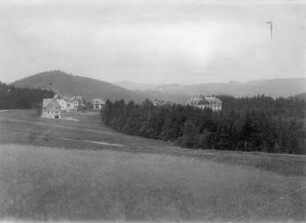 Bärenfels (Altenberg-Bärenfels). Orteilansicht mit Diakonissenheim