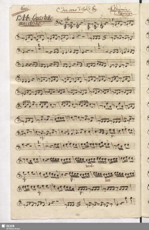 1344. Quartetto: Ove sono / Gazzaniga, G.