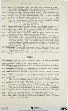 Italien (Nr. 2537-2563)
