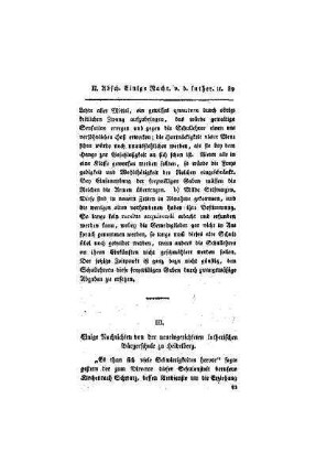 Einige Nachrichten von der neueingerichteten lutherischen Bürgerschule zu Heidelberg