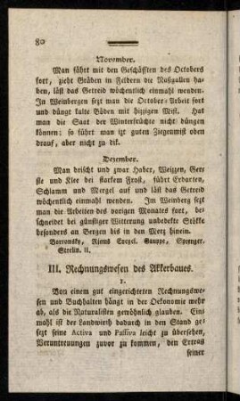 80-81, III. Rechnungswesen des Akkerbaues