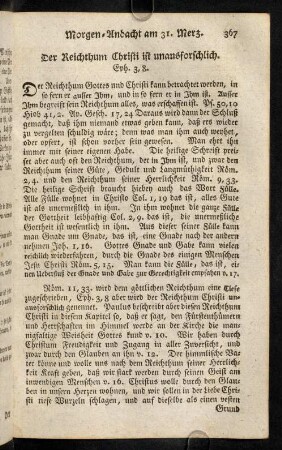 367-370, ...am 31. Merz.