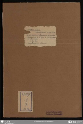 Hornjoserbsko-němski słownik : Fragment (A do Bl)