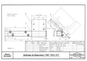 Halterung für Radarsensor TRW-TGSS-011
