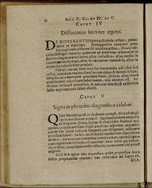 Caput V Signa nephritidos diagnostica exhibet.