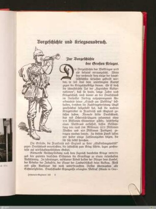 Vorgeschichte und Kriegsausbruch
