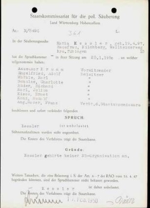 Kessler, Maria