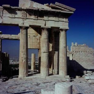 Athen, Akropolis, Propyläen des Mnesikles