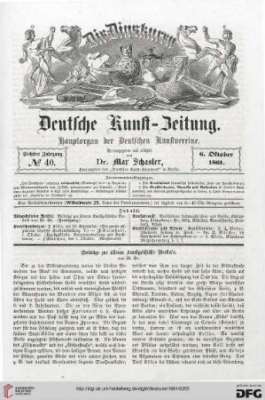 Nr. 40 (6. Oktober 1861)