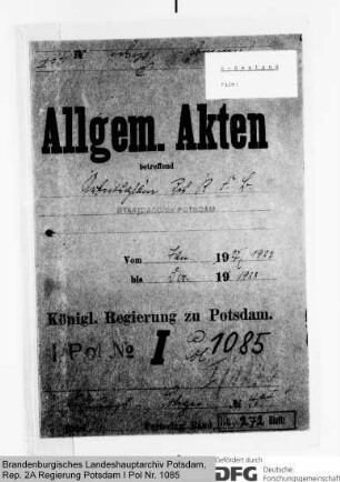Abschriften der Arbeitspläne des Roten Frontkämpferbundes und der Roten Jungfront