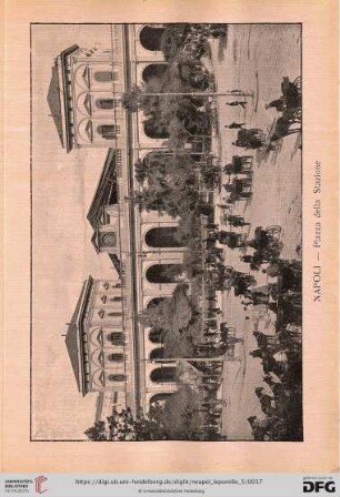 Napoli – Piazza della Stazione – Place de la Gare – Bahnhof Platz – Station Place
