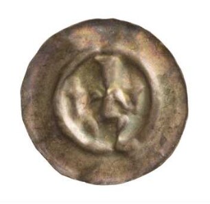 Münze, Brakteat, um 1300