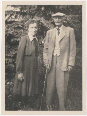 Siegfried von Saucken-Loschen und Freda von Saucken, geborene Freiin von Hollen