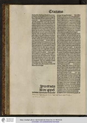 [Tractatus de appellationibus]