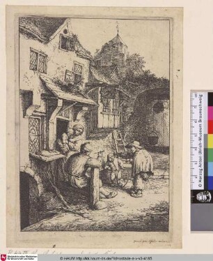 [Der bucklige Violinspieler; The hunchbacked fiddler; Le joueur de violon bossu]