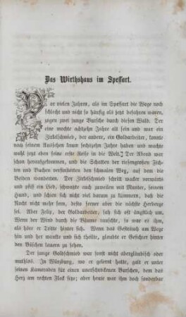 Das Wirthshaus im Spessart