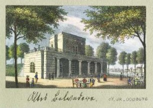 Ansicht des alten Belvedere, Lithografie, um 1840 : Altes Belvedere. [S.l.], [um 1840]. - 1 Kunstbl. : Lithogr. ; 7,5 x 4,5 cm.