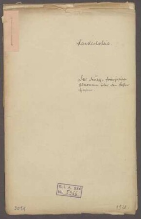 Deutsch-französisches Abkommen über den Kehler Hafen (Generalia)