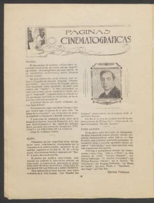 Páginas cinematográficas