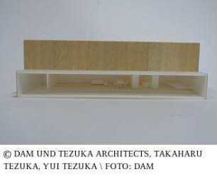 Atelier in Ushimado - Modell des Gesamtgebäudes