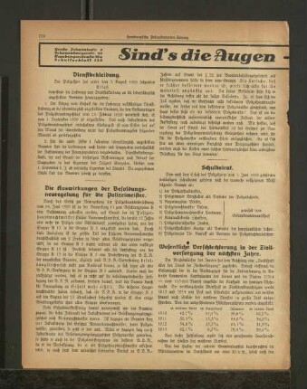 Dienstkleidung.