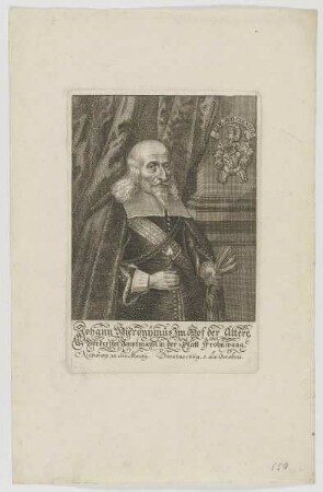 Bildnis des Johann Hieronymus Imhof d. Ä.