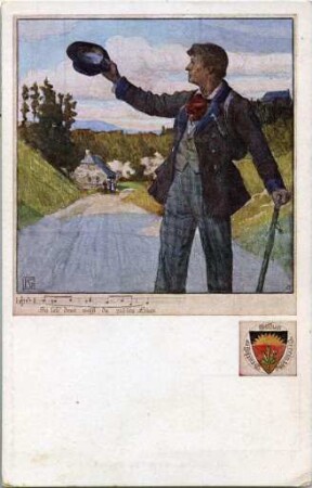 Kunstkarte des Deutschen Schulvereins