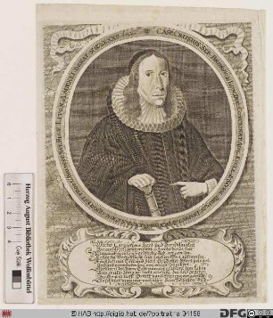 Bildnis Caspar Crusius