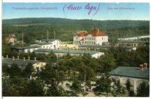 Königsbrück. Truppenübungsplatz, Blick vom Offizierskasino