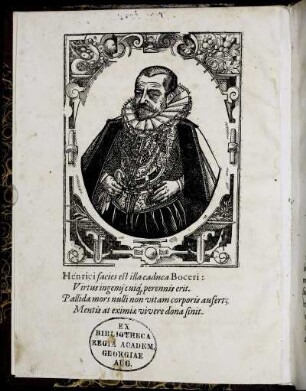 Henrici facies est illa caduca Boceri