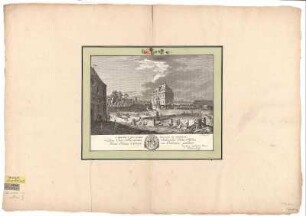 Prospect des Wohnhausses zu Stoesitz, Kupferstich, um 1800 : Zingg, Adrian : 1. Prospect des Wohnhausses zu Stoesitz : dem Herrn Hans Adolph von Carlowitz gewiedmet / A. Zingg fec. - [Dresden] , [um 1800]. - 2 Kunstbl. : Kupferst. ; je Bl. 32 x 21 cm
