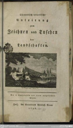 Theoretisch-practische Anleitung zum Zeichnen und Tuschen der Landschaften : Mit 6. Kupfertafeln und einem ausgetuschten Blatte