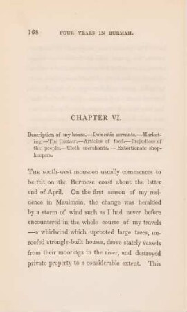 Chapter VI. Description of my house ...